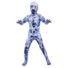 Kids The Rake Morphsuit Boys / Girls Creepepasta Halloween Fancy Dress Costume.