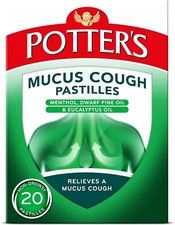 Potters Mucus Cough Pastilles