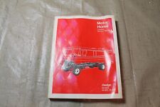 1970-1972 Dodge Motor Home