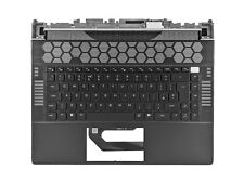Genuine Dell Alienware x16 R1 R2 Palmrest Assembly UK Per-key RGB Keyboard YGGVN