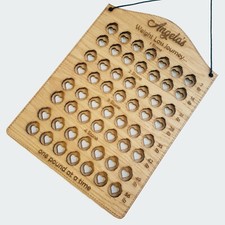 PERSONALISED WEIGHT LOSS CHART COIN POUNDS FOR LBS SLIMMING WORLD WATCHERS DIET