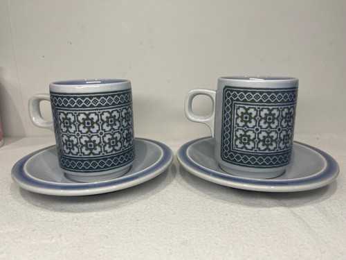 Hornsea pottery blue tapestry - pottery,