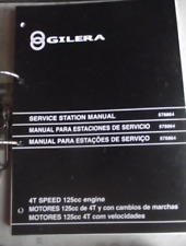 GILERA 4T 125cc ENGINE  SERV ICE STATION MANUAL