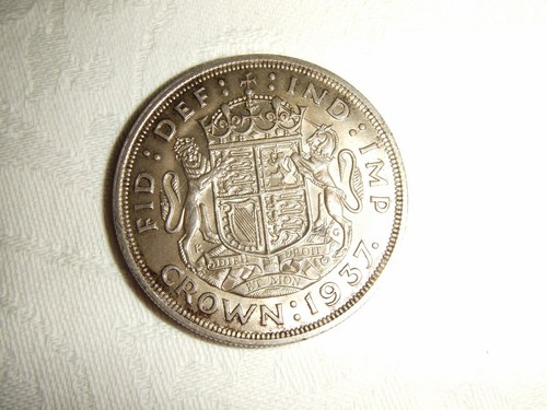 1937 george silver crown - vi,