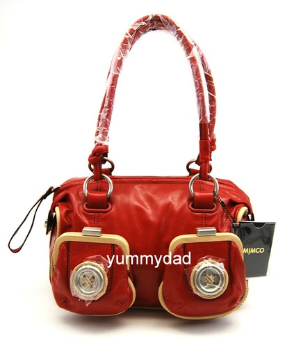 Mimco mini metal button zip - mini,