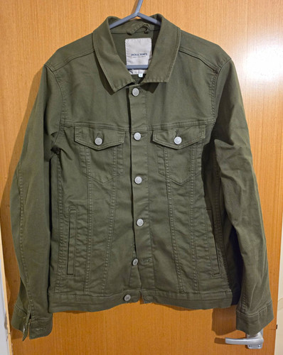 Jack jones men green denim - men's,