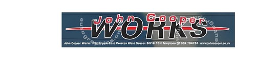 John cooper rear screen - john,