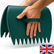 Leaf Grabs Grabber Hand Held Collector Gather Leaves Cleaning Garden Scoops