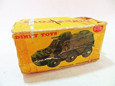 DINKY 676 'ARMOURED PERSONNEL CARRIER' MILITARY/ARMY. VINTAGE, ORIGINAL BOX ONLY