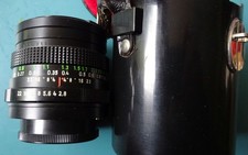 Pentacon Wide Angle lens 2.8/29 42mm screw w/ case U&V Filter &  & Lens Cap