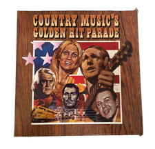 VARIOUS - COUNTRY MUSIC'S GOLDEN HIT PARADE - 7 X VINYL LP RECORD BOX SET Rare