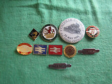 Joblot of Railway Badges