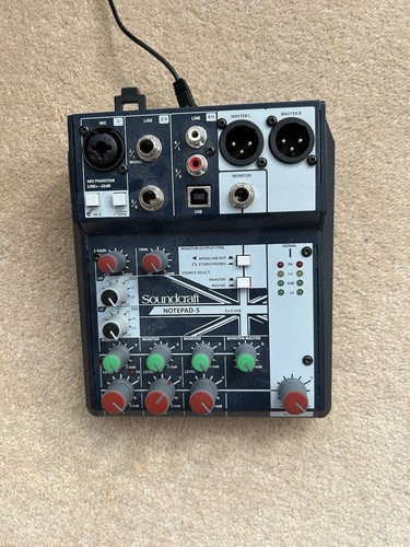 Soundcraft notepad mixing - soundcraft, 5