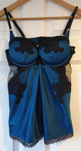 Ann summers sexy teal black - ann,
