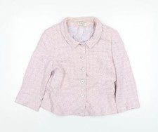 Kaliko Womens Purple Jacket Coat Size 14 Button