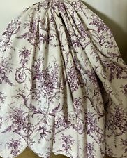 BESPOKE VERY RARE VINTAGE LAURA ASHLEY TUILERIES VICTORIA PLUM CURTAINS No.2