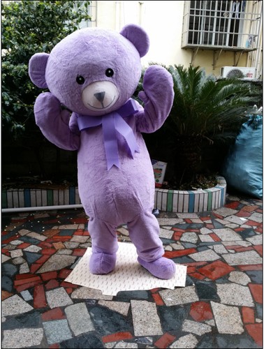 Halloween teddy bear mascot - teddy,