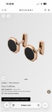 BVLGARI Cufflinks – 18K Rose