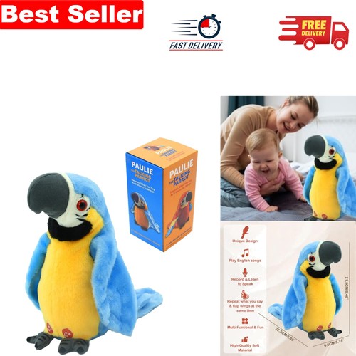 Funny talking parrot - plush, toy