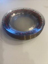 SET OF 8 - ARCOROC Holly Berry