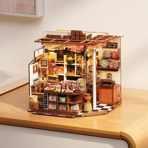 Wooden book nook - wooden,