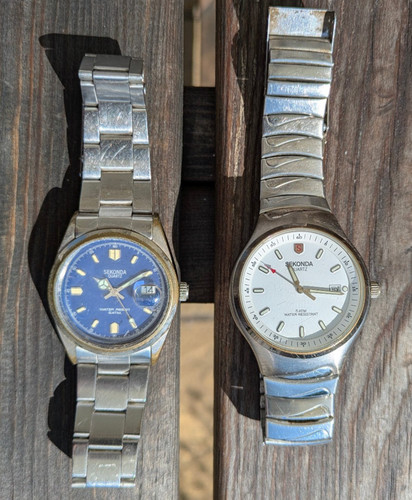 Pair sekonda quartz - sekonda, watches