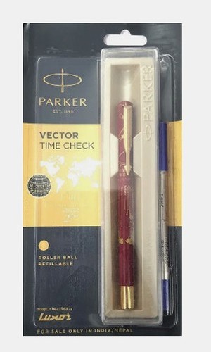 Parker vector timecheck - vector, gold