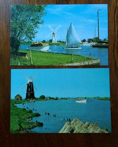 Norfolk broads boats sailing - broads,