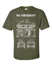 M4 Sherman Tank T-Shirt