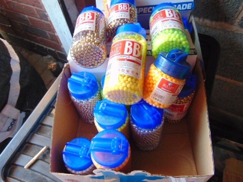 2000 plastic gun pellets - bb,
