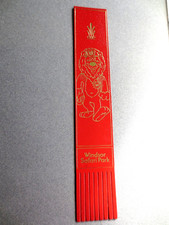 Leather BOOKMARK Windsor