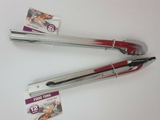 2 x Tongs Stainless Steel 12"