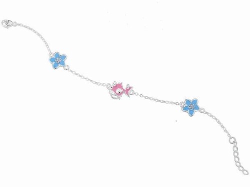 Punky fish flower bracelet - punky,