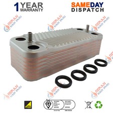 BIASI PRISMA 24S & RIVA 24S BOILER DHW PLATE HEAT EXCHANGER (14 PL) BI1001101