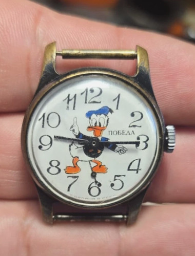 Pobeda watch donald - pobeda, watch.
