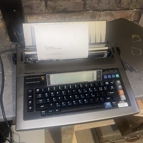 Panasonic r800 word processor - panasonic,