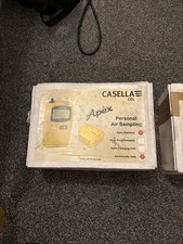 Casella Cell Apex Personal Air Sampling System Yellow Boxed Working
