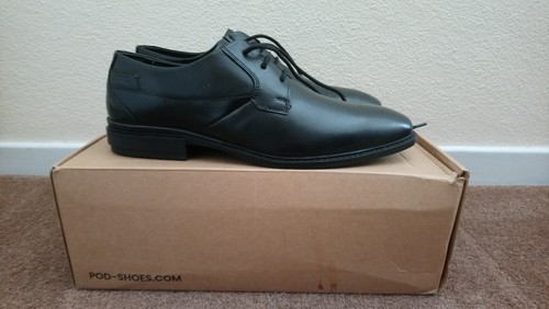 Pod mens black - leather, uk