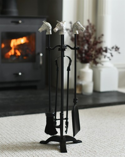Horse head fireside companion - head,