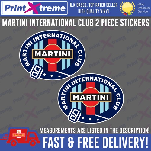 Martini club stickers - club, decals