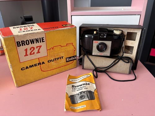Vintage kodak brownie 127 kit - kodak,