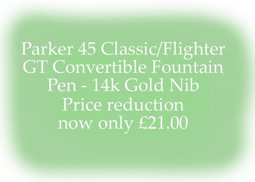 Parker classic flighter gt - 45,