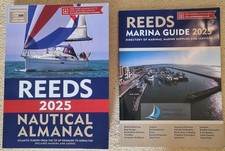 Reeds Nautical Almanac 2025 THE FULL GUIDE by Perrin Towler + Marina Guide