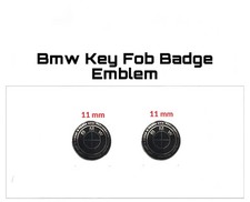 2x Bmw Key Fob Badge 11mm