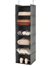 Tier shelf hanging closet - 6,