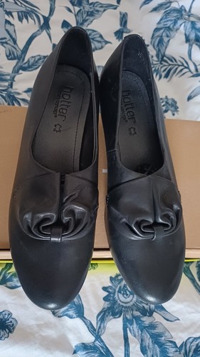 Hotter donna black leather - hotter,