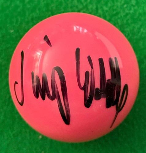Jimmy white hand signed - jimmy,