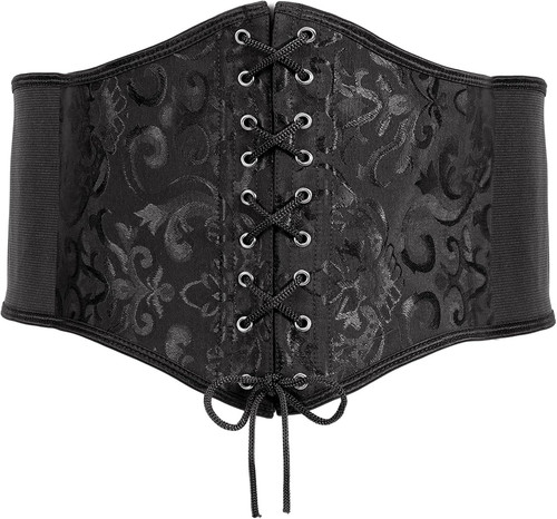 Wide elastic lace - lace, up