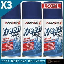 3 x DEEP FREEZE SPRAY 150ML