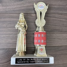 Butlin’s 1988 Holiday Camp Lady If The Manor Trophy Beauty Contest VGC